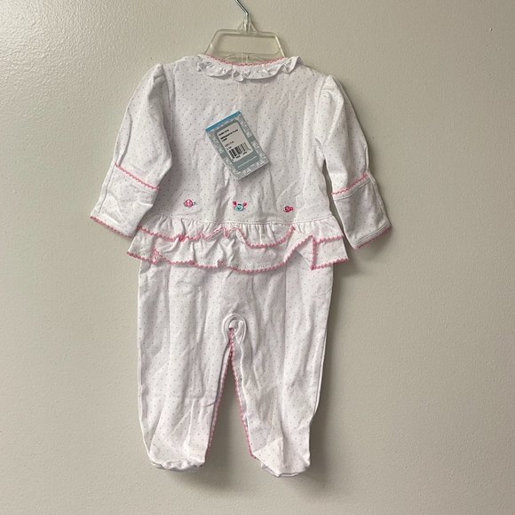 NWT! Kissy Kissy Mermaidfun Footie Comp Pink - Picture 2 of 3